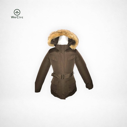 Woolrich parka piumino marrone - parka,