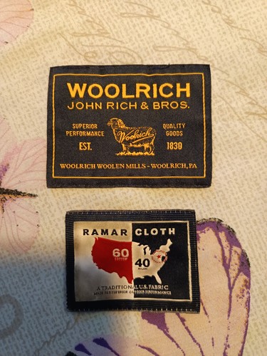 Etichette woolrich - etichette,