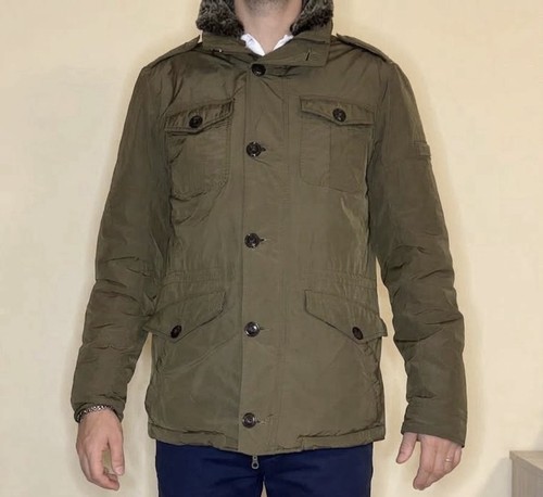 Woolrich parka uomo verde in - woolrich,