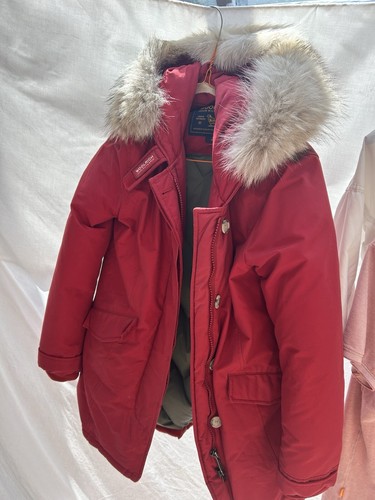 Woolrich parka donna rosso - parka,